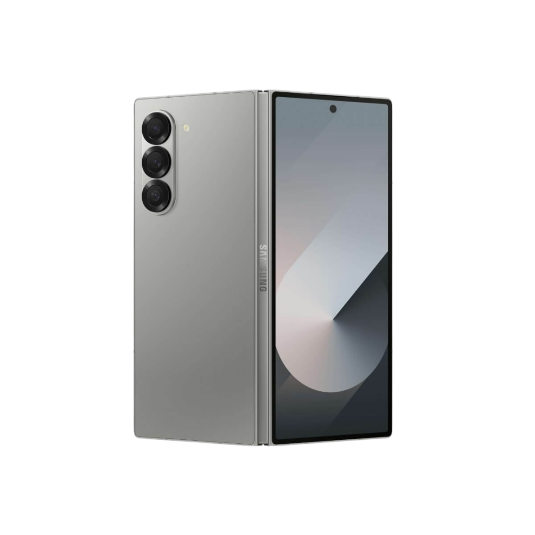 Samsung Galaxy Z Fold 6 256GB folded front view – Dynamic AMOLED display