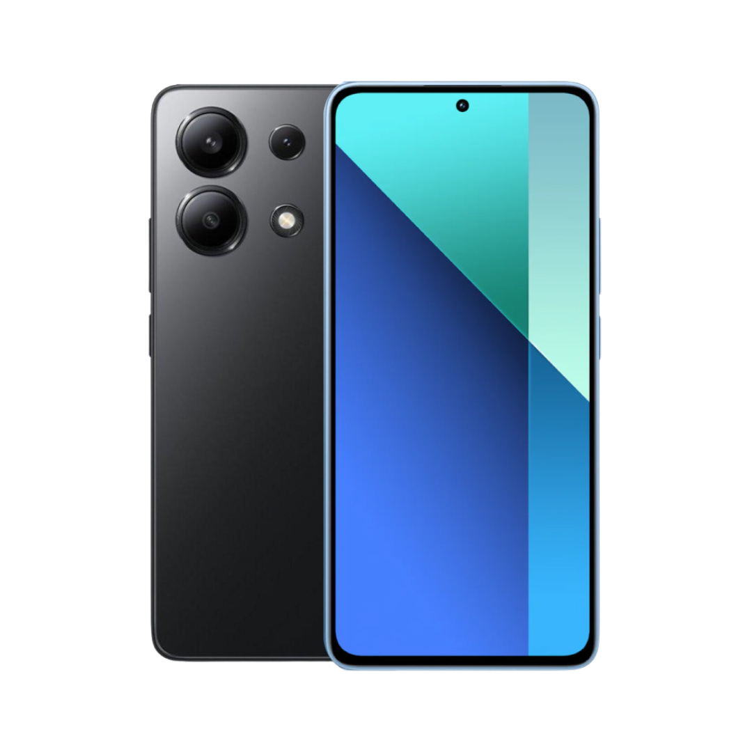 Redmi Note 13 Midnight Black 128GB 6GB RAM front view