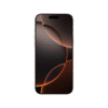 iPhone 16 Pro 256GB Desert Titanium — front and back view on white background