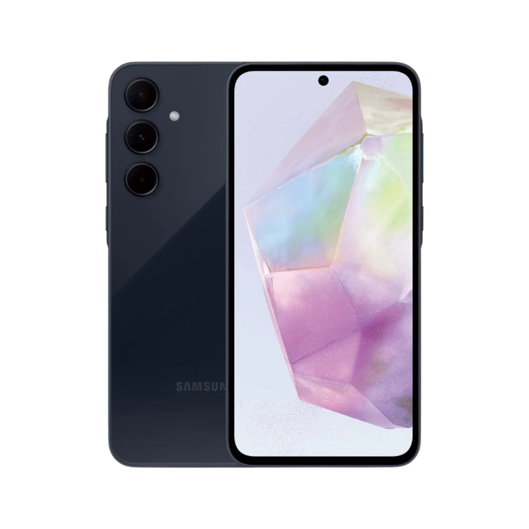 Samsung Galaxy A35 5G Awesome Navy 128GB 6GB RAM front view