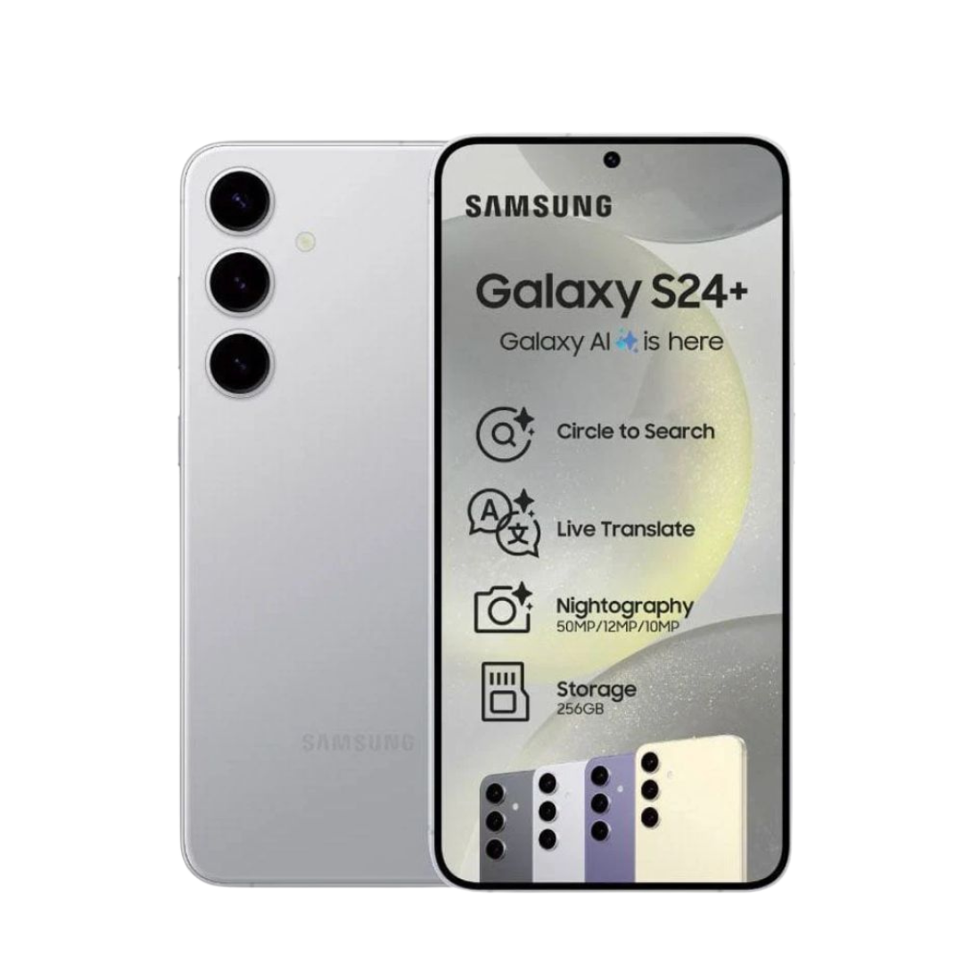 Samsung Galaxy S24 256GB 8GB RAM — front view with display on