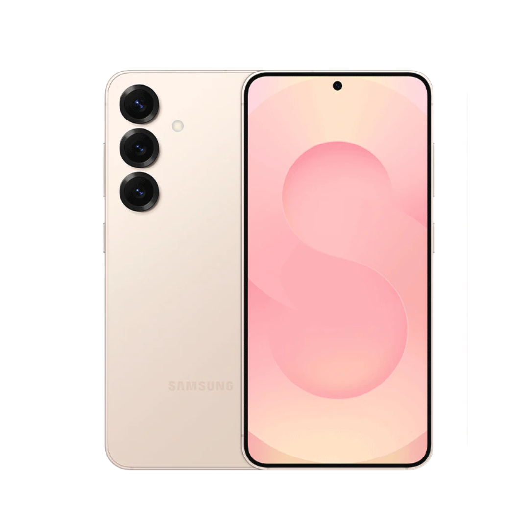 Samsung Galaxy S25 Pink Gold 256GB 12GB RAM front view